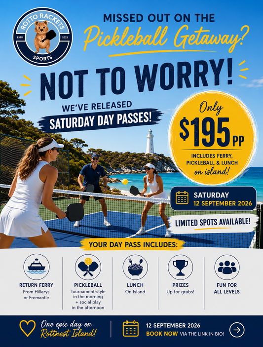 Pickleball Getaway on Rottnest Island
